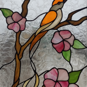 asia blossom stiklo pasaka stained glass glasstale vitrazas